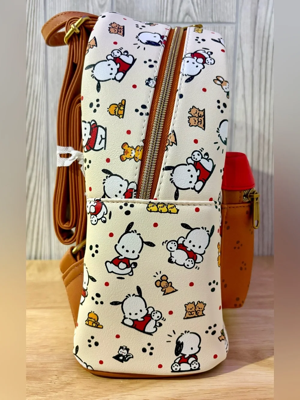 Loungefly Sanrio Pochacco All Over Print Mini Backpack NWT Cute Kawaii Bag